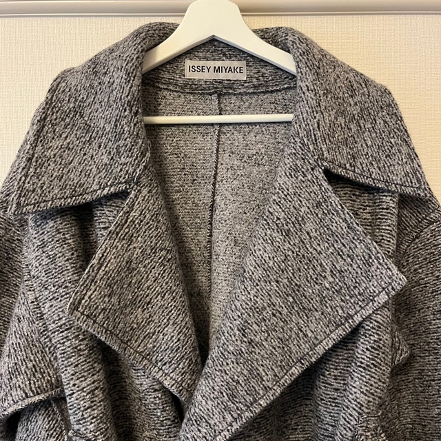 ISSEY MIYAKE - ISSEY MIYAKE 21AW WOOL STRATA ロングコートの通販 by ...