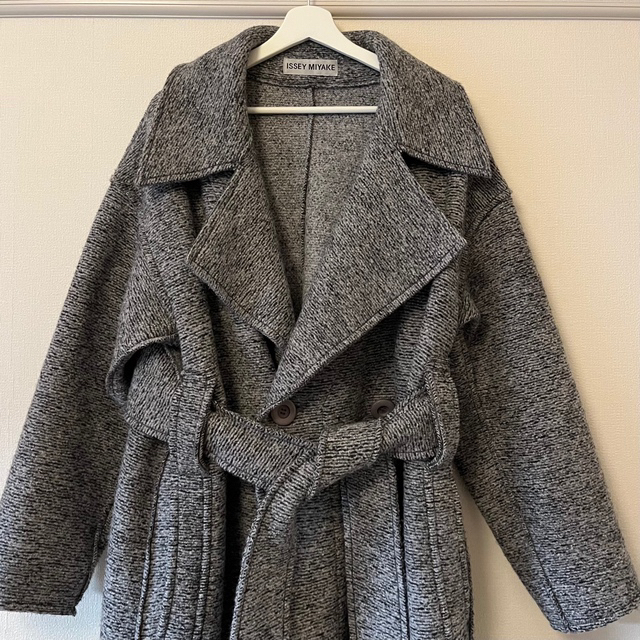 ISSEY MIYAKE 21AW WOOL STRATA ロングコート