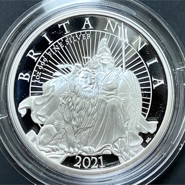 限定版☆ロイヤルミント 2021 ブリタニア 銀貨 1oz イギリス
