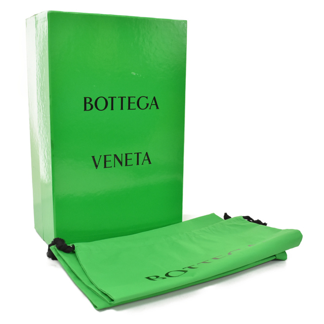 BOTTEGA VENETA ボッテガヴェネタ 690034 FLASH FLAT SANDAL ダブルストラップ レザー フラッシュ フラット サンダル ブラック