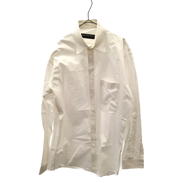BALENCIAGA バレンシアガ 17AW オーバーサイズ ポケットロゴ 長袖