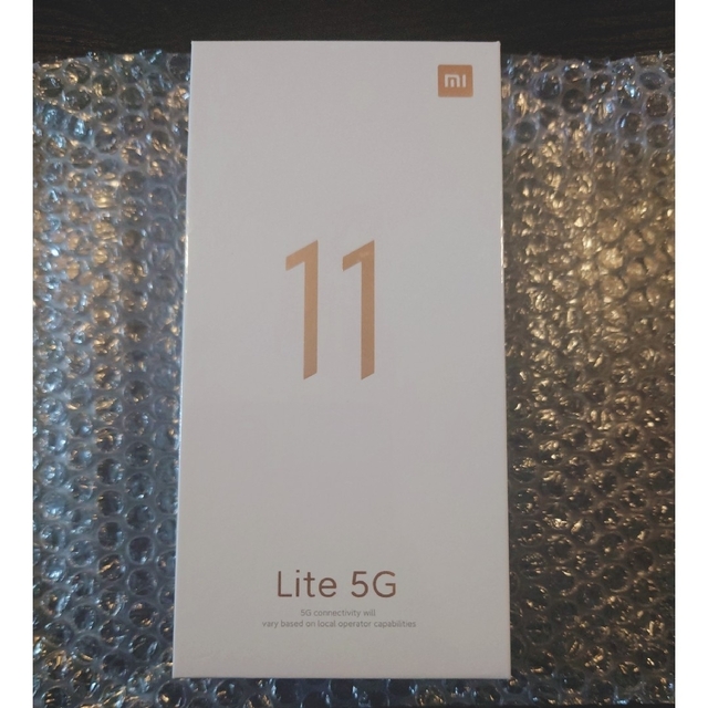 新品未開封  Xiaomi Mi11 Lite 5G トリュフブラック