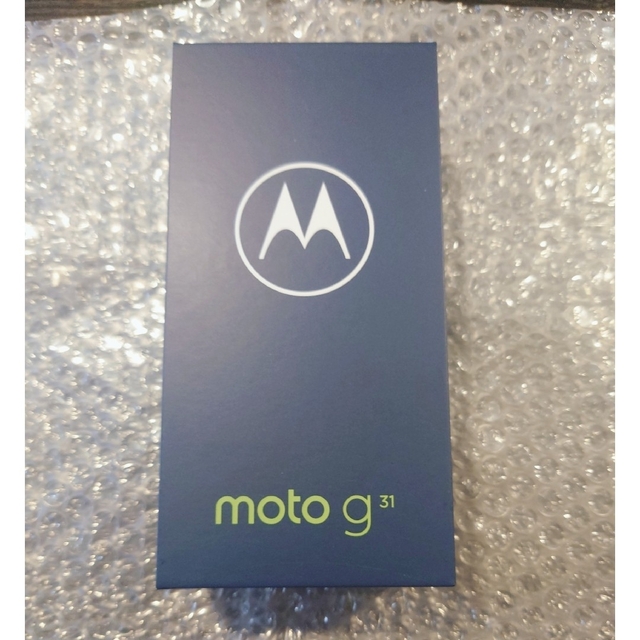 新品未開封  MOTOROLA moto g31 ミネラルグレイ  SIMフリー
