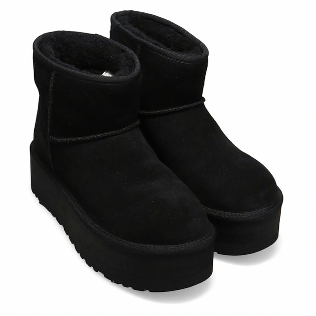 スエードライニングUGG W CLASSIC MINI PLATFORM アグ 24cm