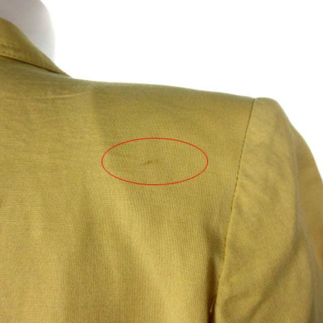 クリスチャンディオール テーラードジャケット 刺繍 リネン コットン M 5