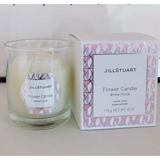 ジルスチュアート(JILLSTUART)のJILL STUART フラワーキャンドル ホワイトフローラル 170g(キャンドル)