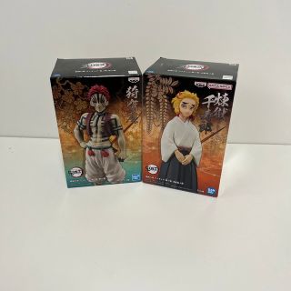 バンダイ(BANDAI)の鬼滅の刃　猗窩座＆煉獄千寿郎　フィギュア2体セット(キャラクターグッズ)