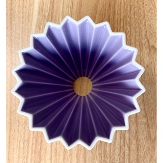 オリガミ ドリッパー Sサイズ  薄紫 パープル＋ドリッパーホルダー(コーヒーメーカー)