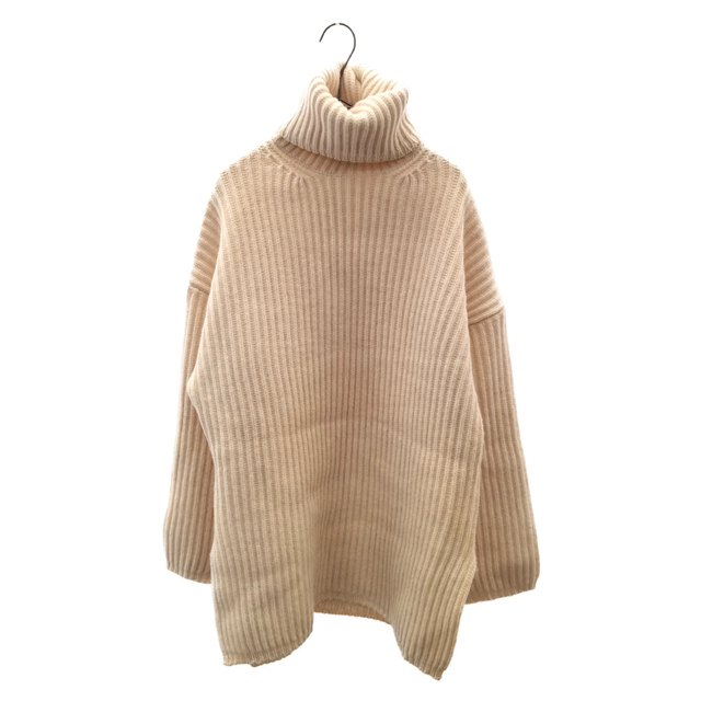 55センチ肩幅Acne Studios アクネ スティディオス 18AW TURTLE NECK KNIT SWEATER A60018 タートルネック ニット セーター ホワイト レディース