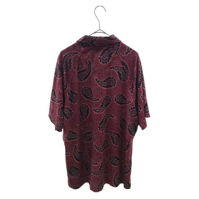 SUPREME シュプリーム 19AW Velour S/S Shirt 半袖ベロアシャツ バー