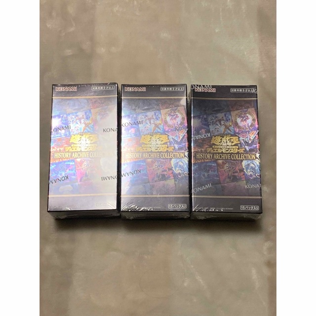 遊戯王　ヒステリーアーカイブコレクション　3box