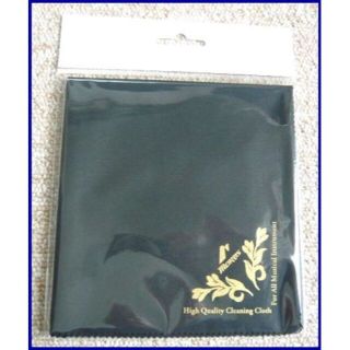 Morris Instrument Cloth 楽器用クロス ブラック黒色　1枚(アコースティックギター)