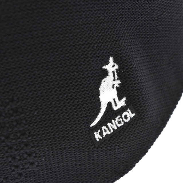 SUPREME シュプリーム 22SS Supreme KANGOL Ventair Logo 504 バーティカルロゴハンチングキャップ ブラック 帽子 カンゴール 4