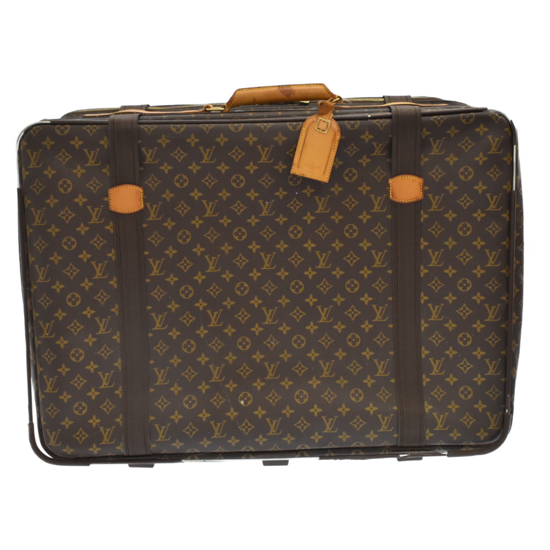 LOUIS VUITTON - LOUIS VUITTON ルイヴィトン サテライト 70 モノグラム トラベル バッグ ブラウン VI0916 M23350