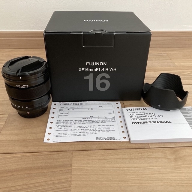 新品同様 - 富士フイルム 富士フイルム WR R F1.4 XF16mm レンズ(単