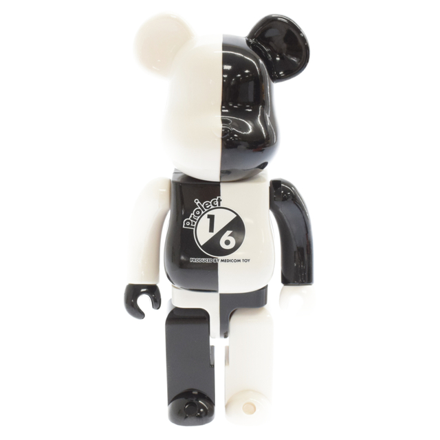 MEDICOM TOY メディコムトイ BE@RBRICK MONOTONE Project 1/6 10th anniversary 400%  '06 1/6計画 10周年記念モデル ベアブリック フィギュア モノトーン | フリマアプリ ラクマ