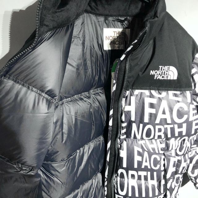 ホワイトレーベル　North Face ヌプシ　黒　ダウン　S　ノースフェイス