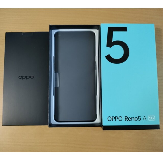 スマホ家電カメラOPPO Reno5 A eSIM A103OP アイスブルー