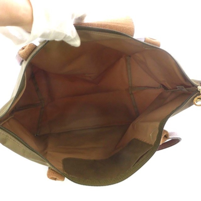 LONGCHAMP(ロンシャン)のロンシャン LE PLIAGE SHOPPING トートバッグ 折り畳み 茶色 レディースのバッグ(トートバッグ)の商品写真