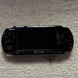 プレイステーションポータブル(PlayStation Portable)のPSP 本体 バッテリー電池なし PSP-3000 ブラック(携帯用ゲーム機本体)