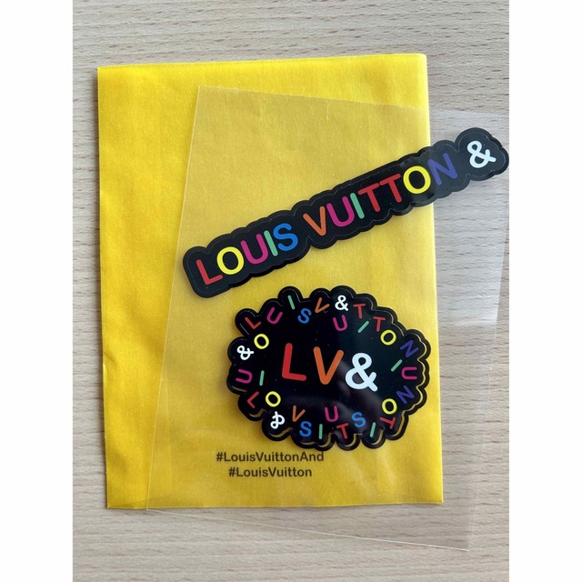 LOUIS VUITTON(ルイヴィトン)のルイヴィトン　イベントステッカー エンタメ/ホビーのコレクション(ノベルティグッズ)の商品写真