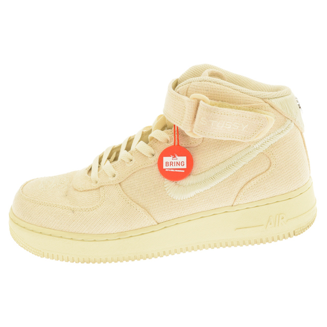 NIKE ナイキ ×STUSSY AIR FORCE 1 MID FOSSIL×ステューシー エア