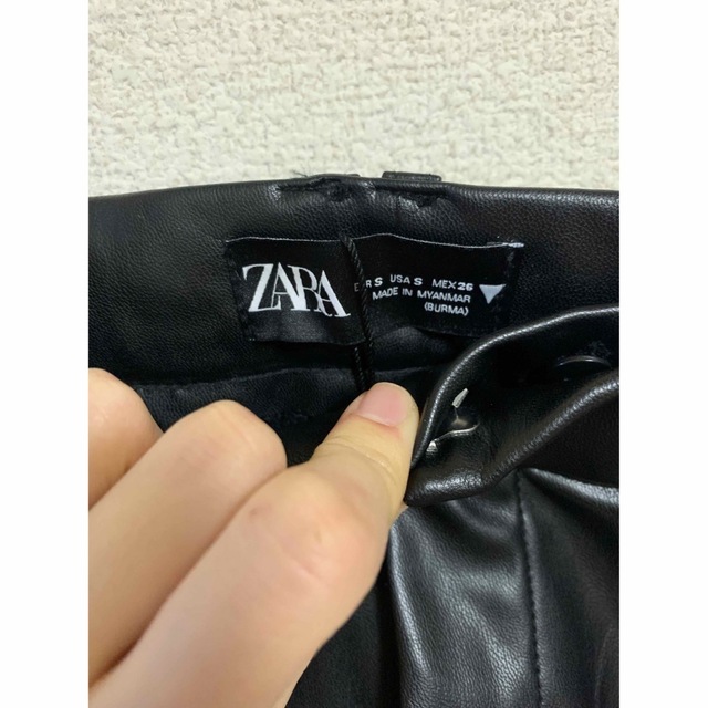 ZARA レザーパンツ 値下げ 2022新作モデル