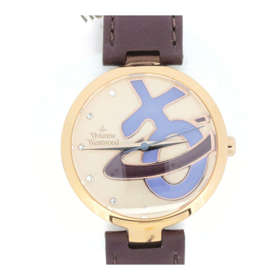 Vivienne Westwood(ヴィヴィアンウエストウッド)の未使用に近い ヴィヴィアンウエストウッド VW-77F9 ORB レディース腕時計 レディースのファッション小物(腕時計)の商品写真
