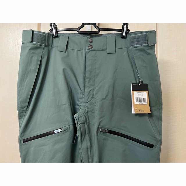 特価 高機能 ノースフェイス メンズスノーボードパンツ XL 緑 スノー