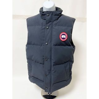 カナダグース(CANADA GOOSE)のカナダグース ダウンベスト メンズ ギャルソン ネイビー S/P 4151M(ダウンベスト)