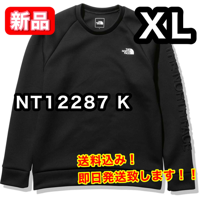 【新品】ノースフェイス TechAirSweatCrew NT12287K XL