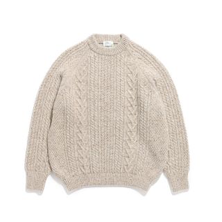 【新品未使用】HERILL Cashmerenep Cable Sweater(ニット/セーター)