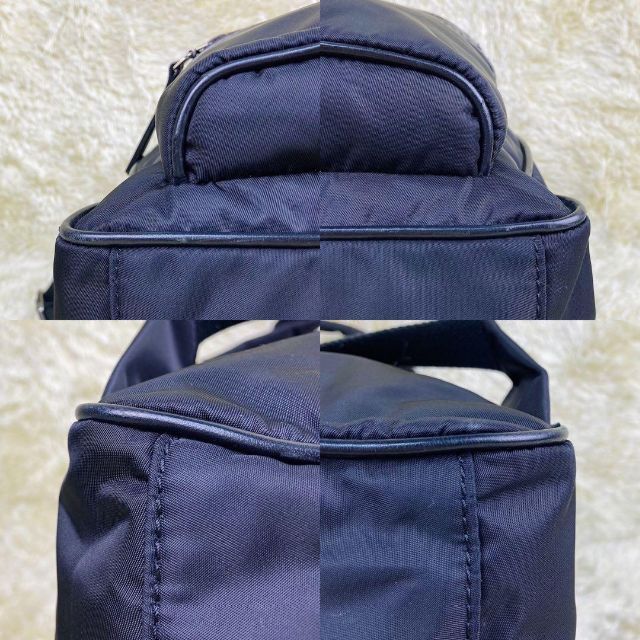 美品 2017SS⭐️メゾンマルジェラ ナイロン レザー バックパック ブラック