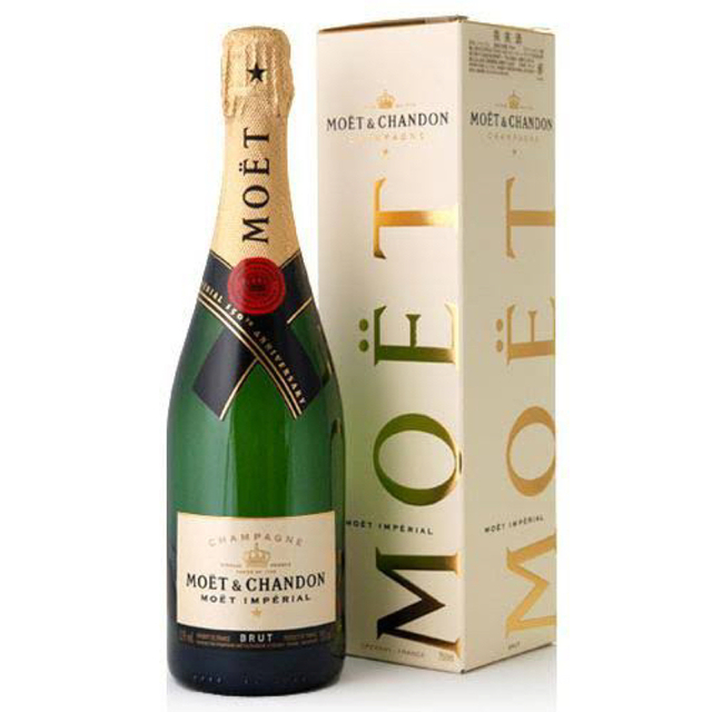 MOËT & CHANDON(モエエシャンドン)のモエシャンドン　750ml フルボトル　6本セット　モエ・エ・シャンドン 食品/飲料/酒の酒(シャンパン/スパークリングワイン)の商品写真