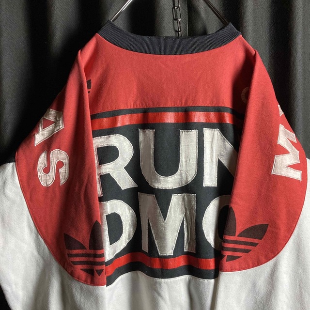 【スペシャルビンテージ】80s アディダス　RUN DMC  コラボスウェット