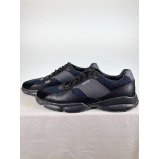 ヒューゴボス(HUGO BOSS)の★ヒューゴボス ローカットスニーカー ブラック size43(スニーカー)