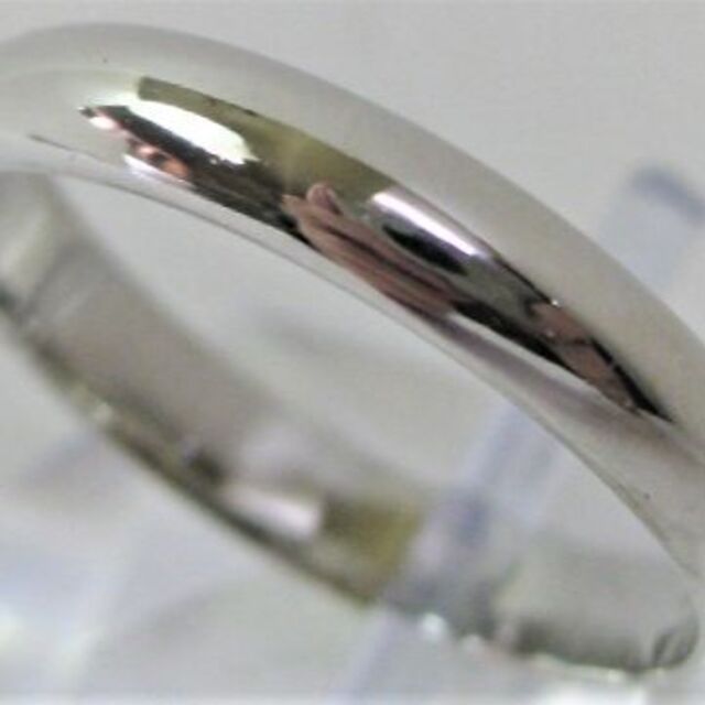 Pt900 プラチナ 甲丸 マリッジ リング 結婚指輪 サイズ #14 男女兼用