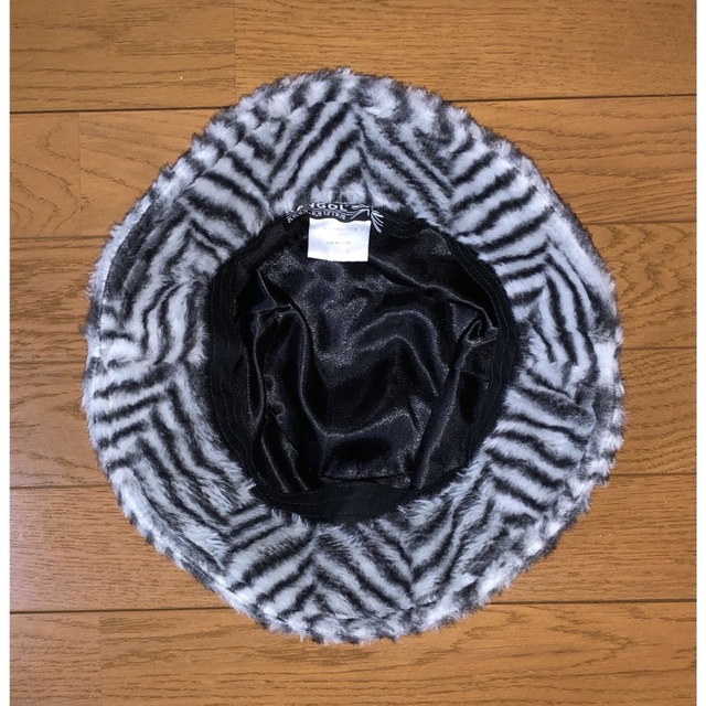 KANGOL - L 美品 KANGOL Faux Fur Bucket ブラック 黒 KANGOL - L 美品 KANGOL Faux Fur Bucket ブラック 黒