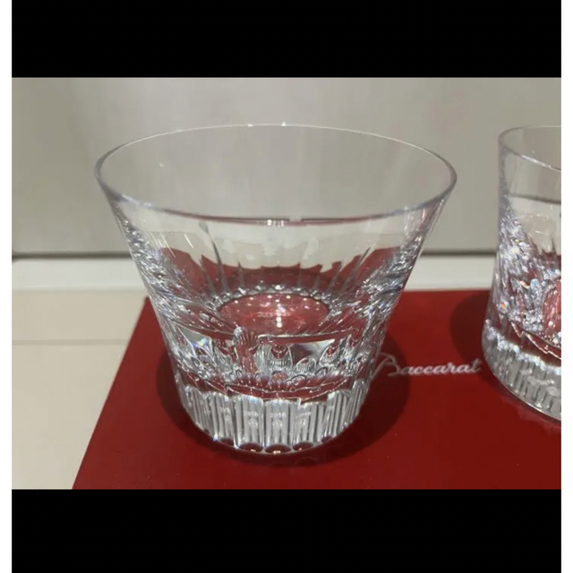 【未使用】★Baccarat  バカラ★  ペアロックグラス　2018 インテリア/住まい/日用品のキッチン/食器(グラス/カップ)の商品写真