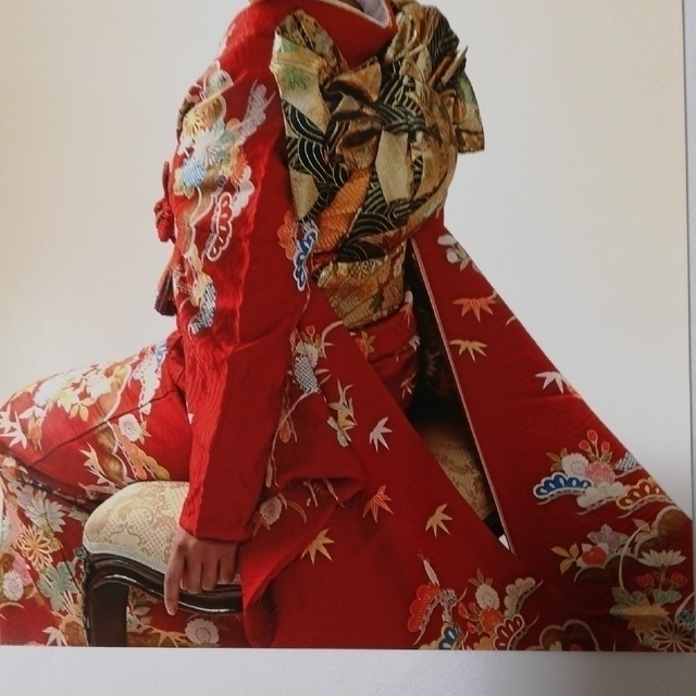 オリジナル 成人式 振袖フルセット(正統派・型染め・赤・古典柄・正絹