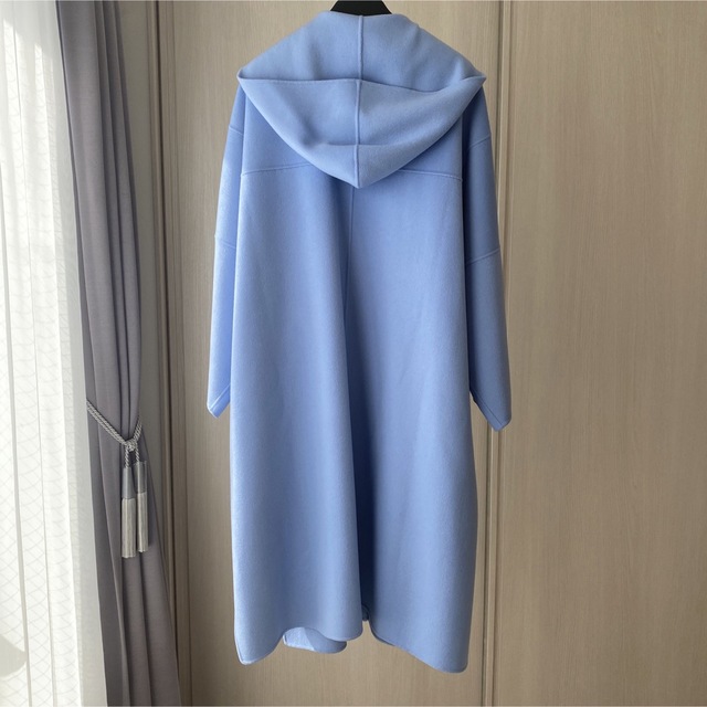 LE CIEL BLEU - 【極美品】ルシェルブルー Hooded Over COAT フード