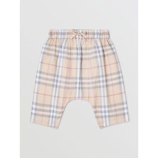 BURBERRY - 新品タグ付き◇バーバリー チェック コットンパンツ 80 12M ...