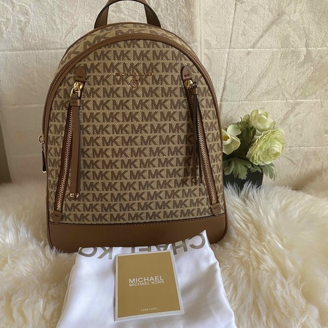 MICHAEL KORS BROOKLYN バックパック M- ジャカード casadenovios.com