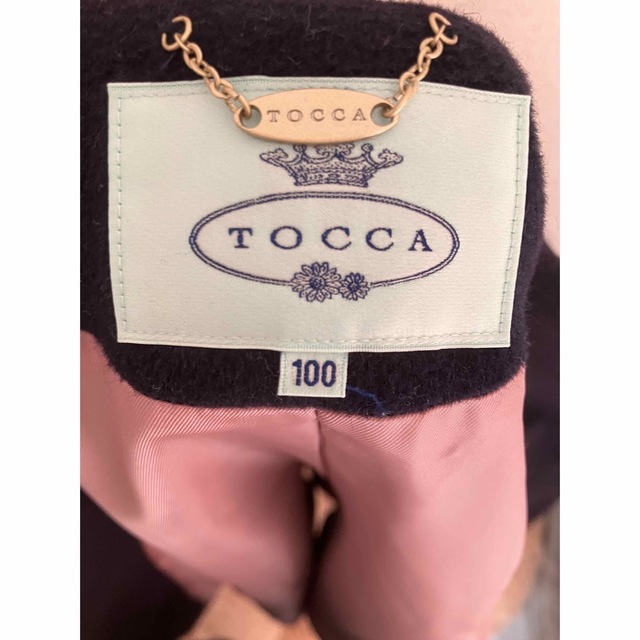 TOCCA(トッカ)のトッカ　ロングコート（アンゴラ、羊毛）　100 キッズ/ベビー/マタニティのキッズ服女の子用(90cm~)(コート)の商品写真