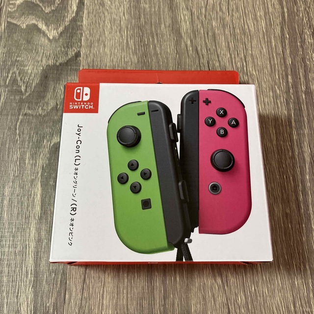 ニンテンドースイッチ Joy-Con(L)ネオングリーン(R)ネオンピンク