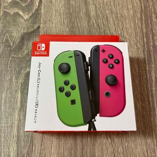 ニンテンドースイッチ(Nintendo Switch)のニンテンドースイッチ Joy-Con(L)ネオングリーン(R)ネオンピンク(その他)