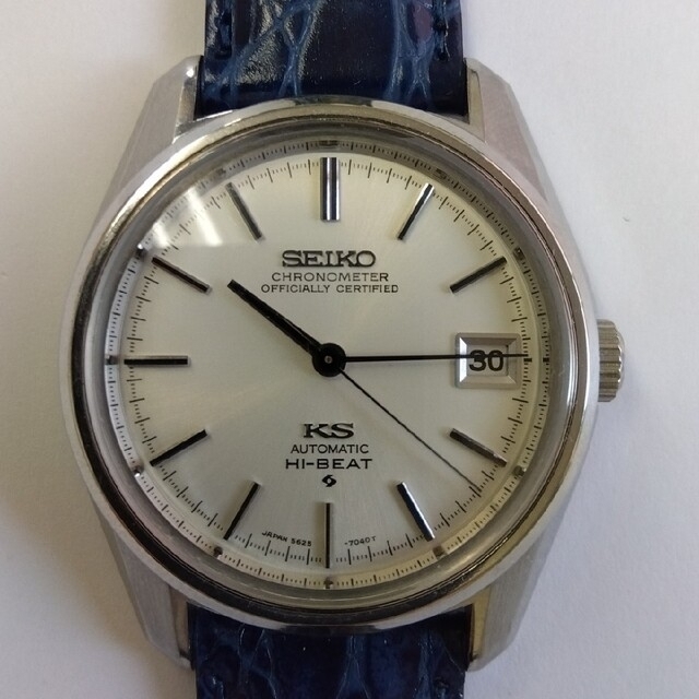 大人気定番商品 SEIKO - 【美品】KING SEIKO クロノメーター 5625-7041 KS 自動巻 腕時計(アナログ) -  