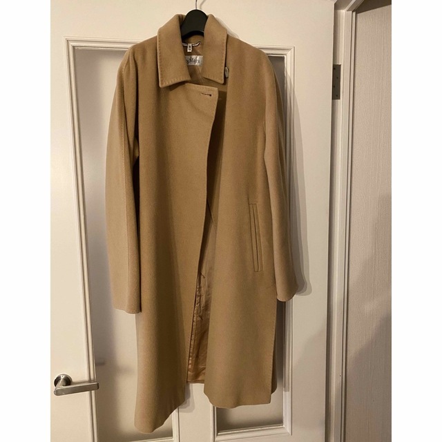 マックスマーラ カシミア混コート MAX MARA キャメル