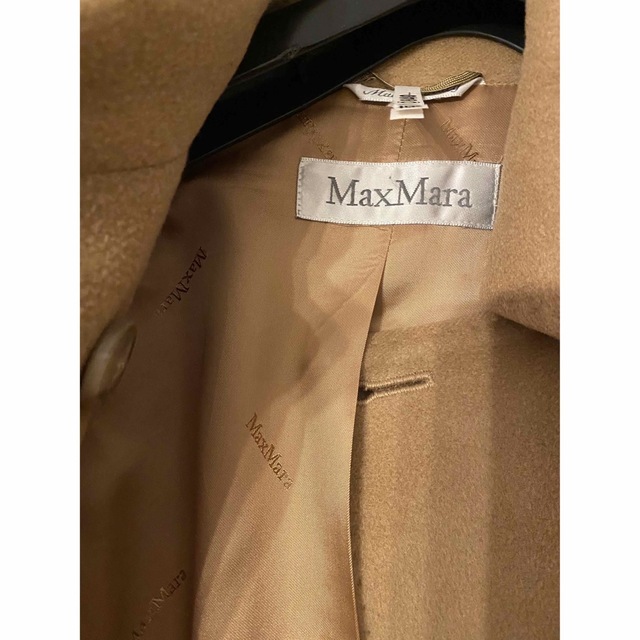 マックスマーラ カシミア混コート MAX MARA キャメル
