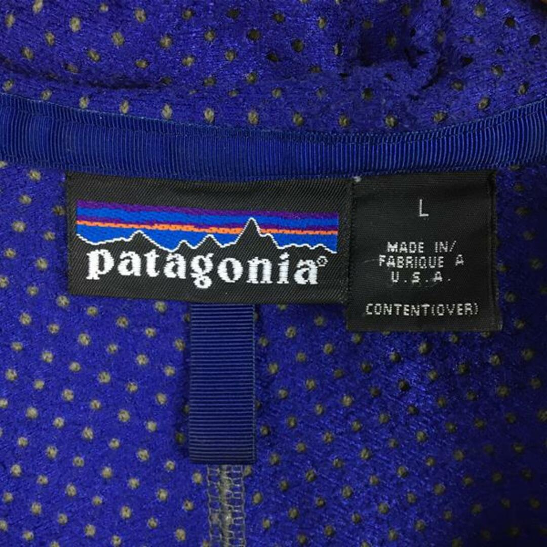 patagonia(パタゴニア)のMENs L  パタゴニア レトロカーディガン Retro Cardigan （ベビーレトロ） ユーカリ×ブルーベリー アメリカ製 パイル フリース ジャケット 生産終了モデル 希少カラー 入手困難 PATAGONIA 23020 Eucalyptus / Blueberry グリーン系 メンズのメンズ その他(その他)の商品写真